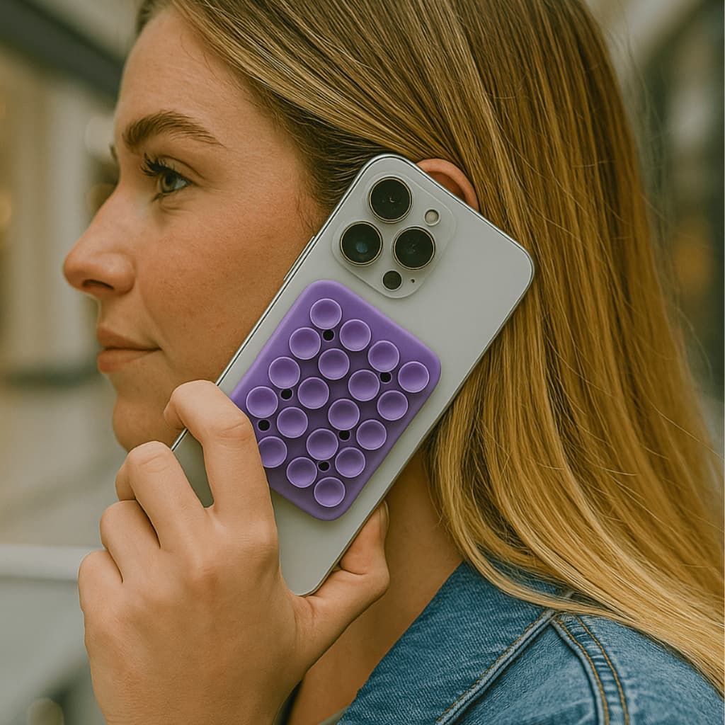 Ventosa Resistente Para Celular Varias Cores Estilosa Firme
