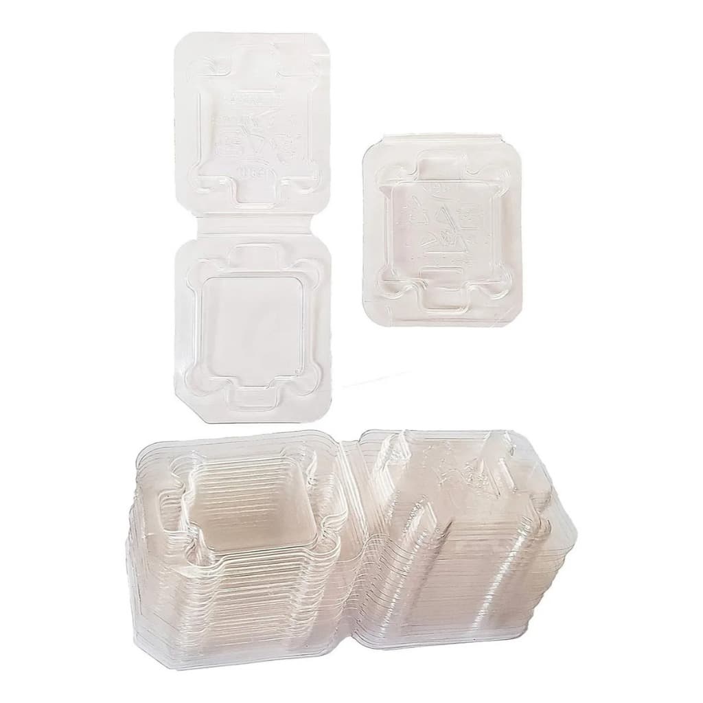 2 Cases Plástica Para Processadores Intel