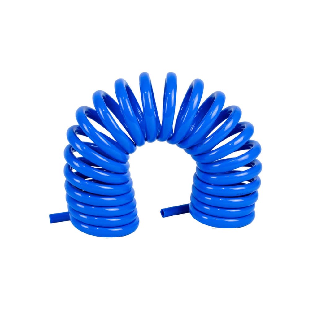 Mangueira Espiral Pu Azul 8mm Ar Comprimido
