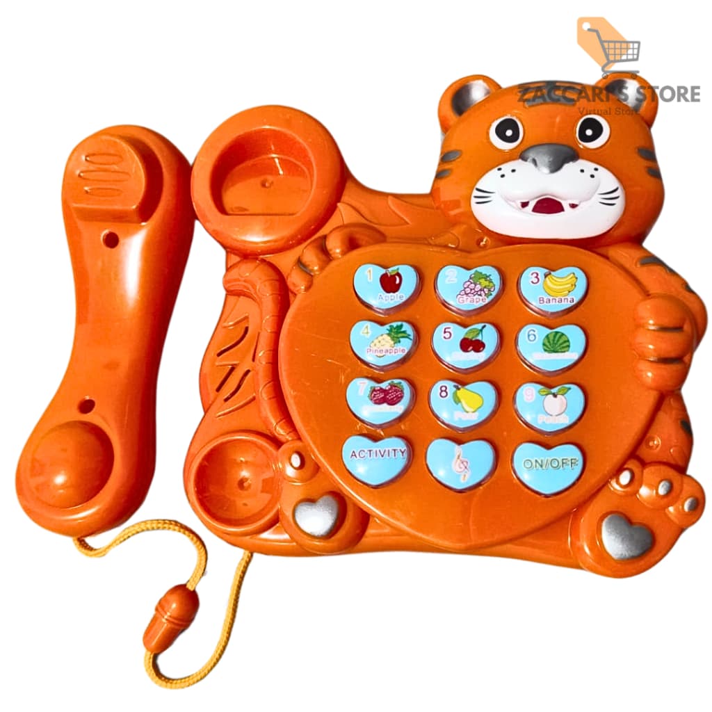 Telefone Musical Para Crianças Música E Luzes Para Meninas E Meninos