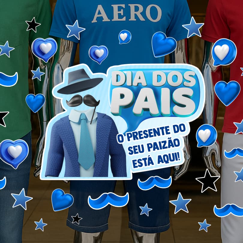 Adesivo Vitrine Dia dos Pais Frase + Corações Bigode Decorativos Loja Promoção Decoração Vinil Mod-2