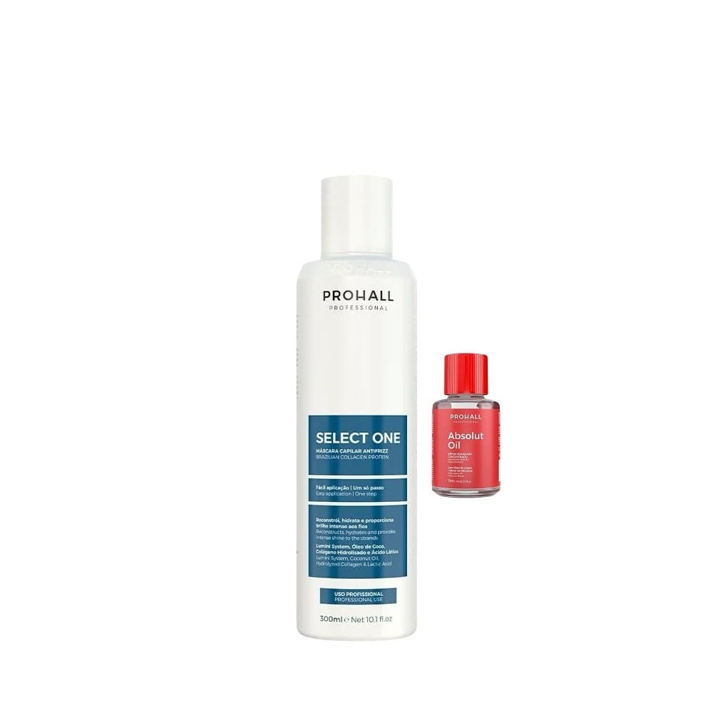 Progressiva Prohall Select One 300 Ml Sem Formol + Oleo.NF