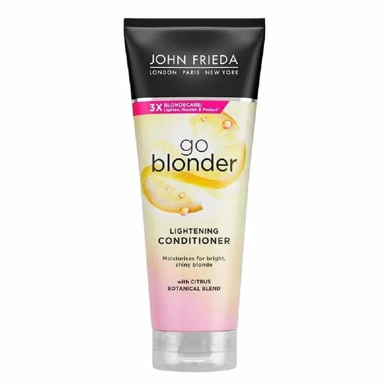 Condicionador John Frieda  Clareador Go Blonder 245ml-Citricos y Manzanilla