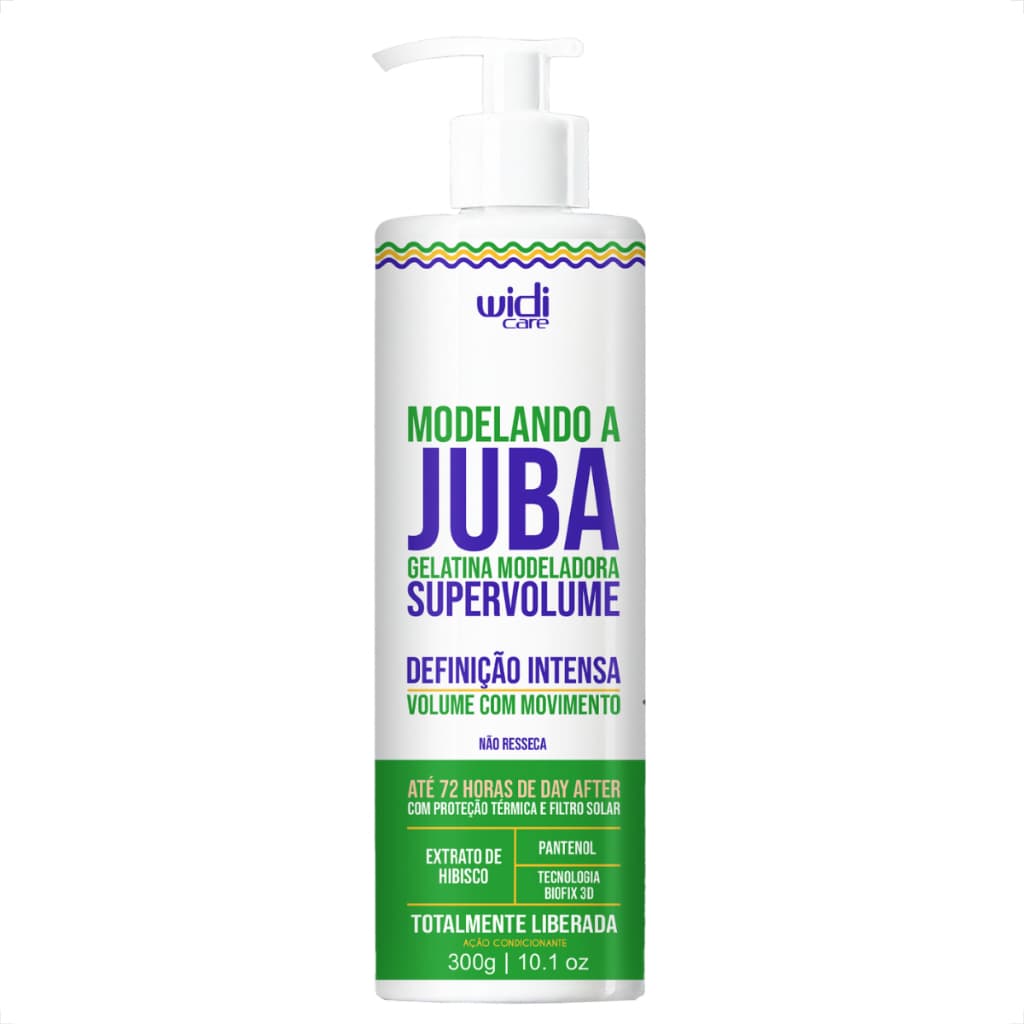 Modelando A Juba Gelatina Super Volume 300g - Widi Care