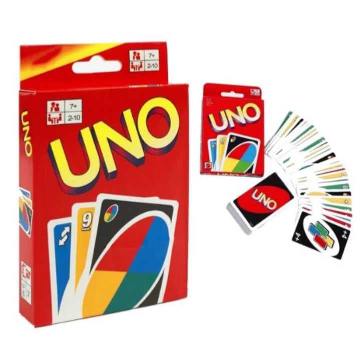 Jogo De Cartas Uno - Diversão Para Todas Famílias E Amigos Sem Carta Para Personalizar Edição de 108 Cartas Clássicas