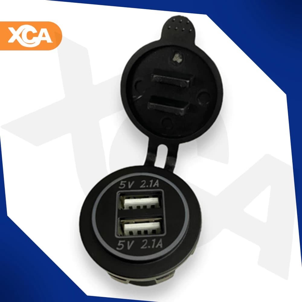 Carregador De Carro Tomada 2 Saidas Usb Veicular Turbo Adaptador Carga Rapida 12/24 5V