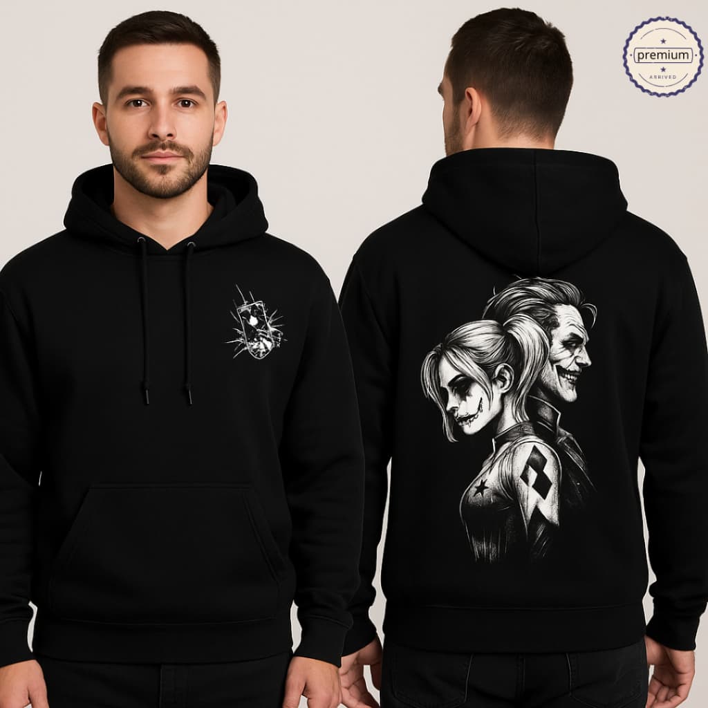 Moletom Canguru Caveira Mística Baralho Canguru Hoodie blusa de frio Cartas Com Capuz Confortável
