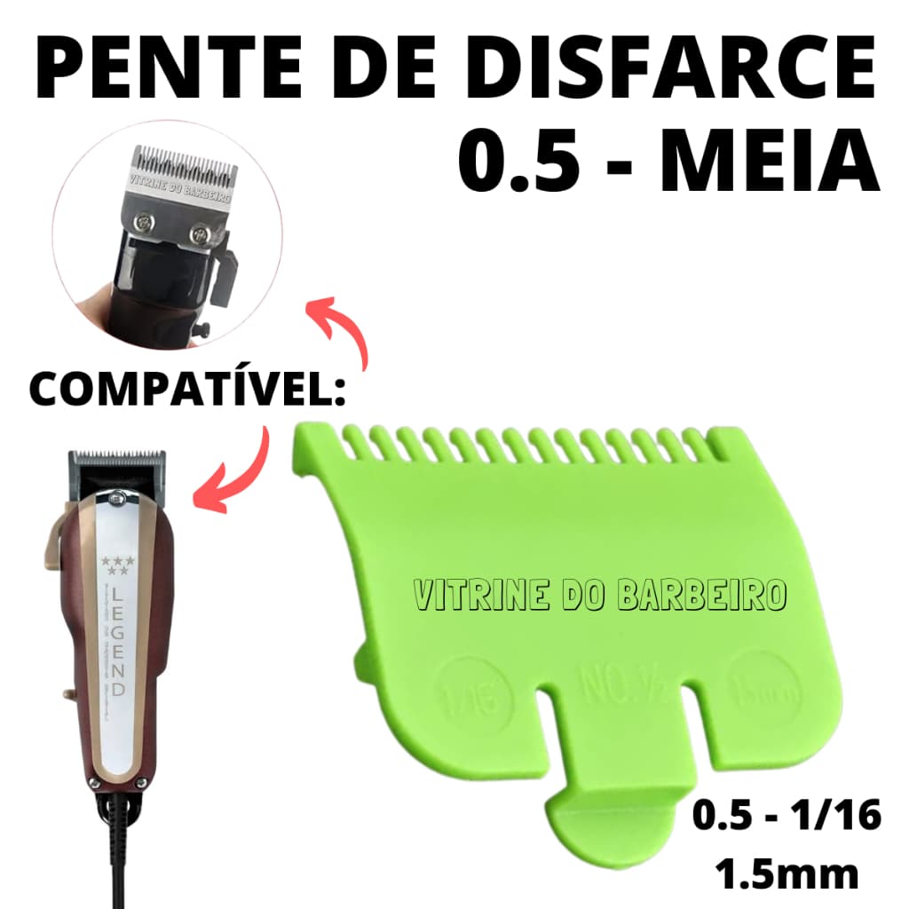 Pente De Meia 0.5mm Original Para Máquina De Corte