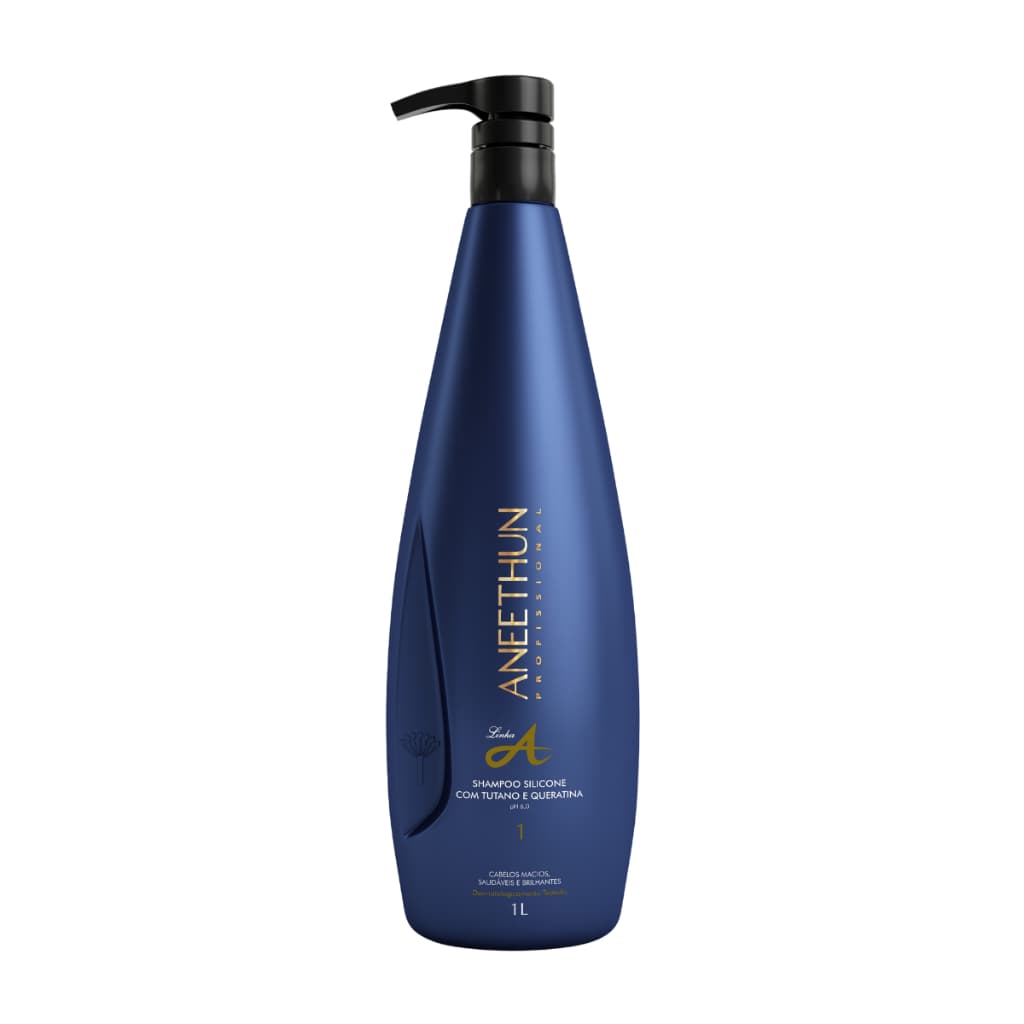 Shampoo Aneethun Linha A 1LT para Cabelos Normais a Secos