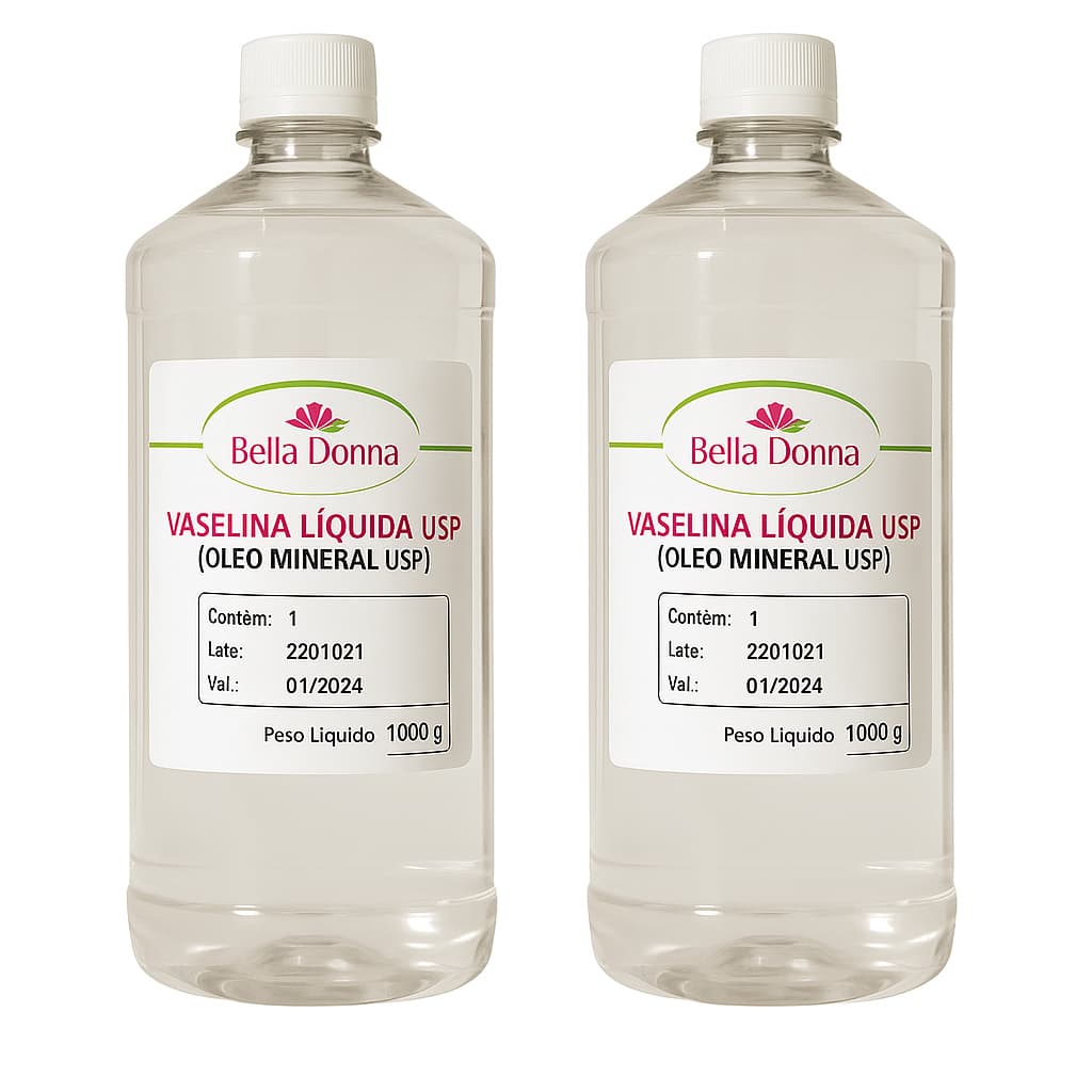 Vaselina Líquida (óleo Mineral) 2 Litros - Usp Bella Donna