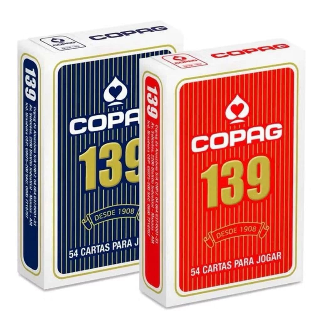 Kit 2 Baralhos Carta Truco Tranca Nao O.G Copag Ideal Familia E Amigos Promoção Envio jâ