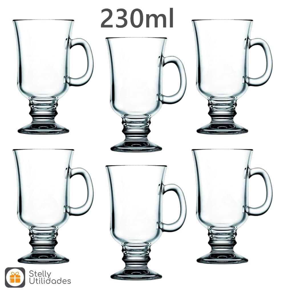 Canecas Irish Cafe Grande Capuccino Nespresso Doce Gusto Coffee 230ml