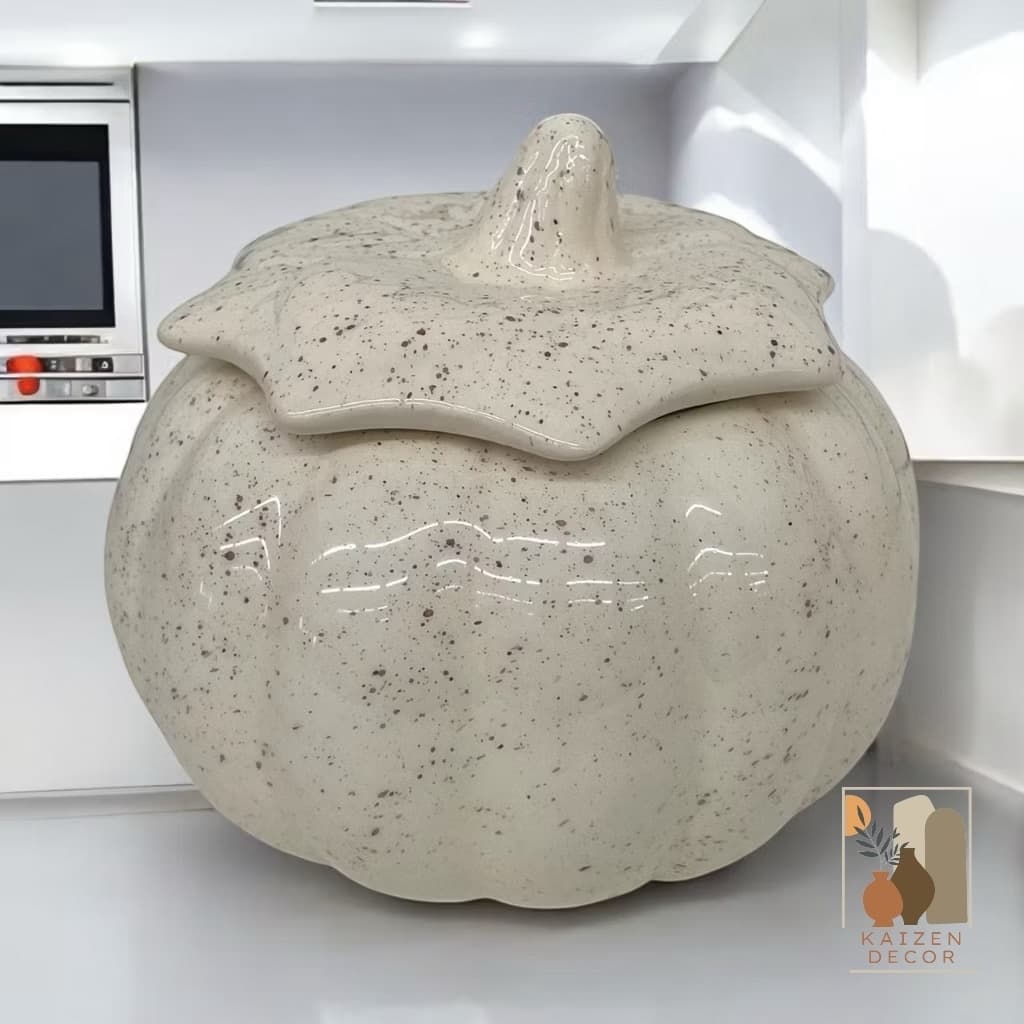 Abóbora Moranga Pote Caçarola Sopeira 1 Litro Pintada a Mao