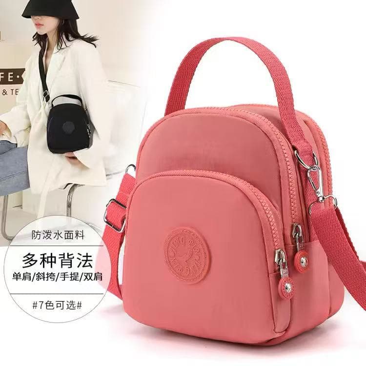Bolsa feminina pequena Nylon Tiracolo Transversal Impermeável