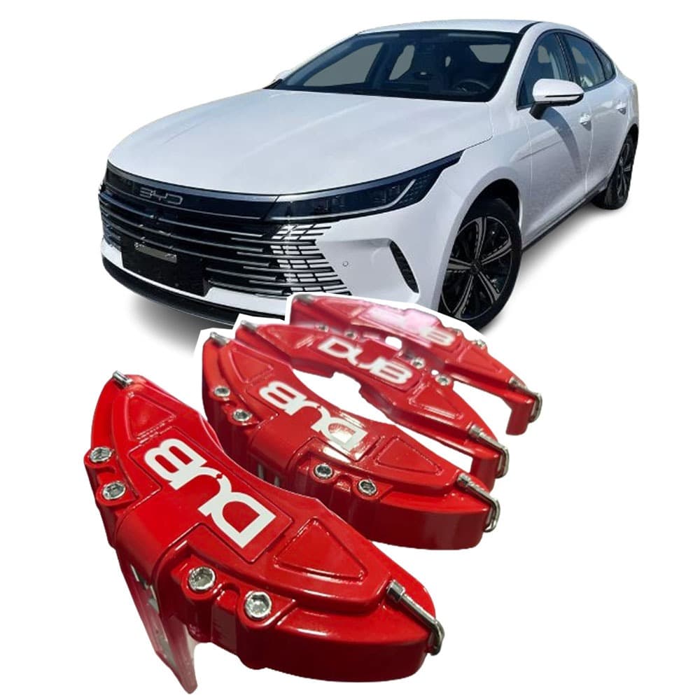 Capa De Pinça De Freio Garras 4 Peças Compatível Byd King Top sem silicone