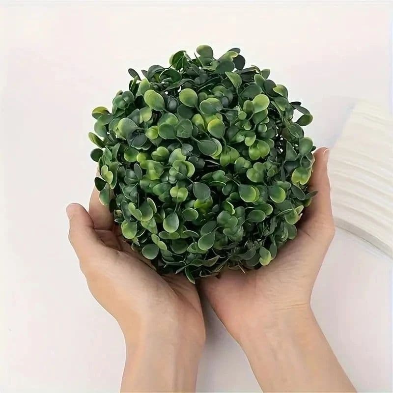 Bolinha de Buchinho 13 cm Artificial para grama artificial para decoração de casa para compor vasos, arranjos -TF802320
