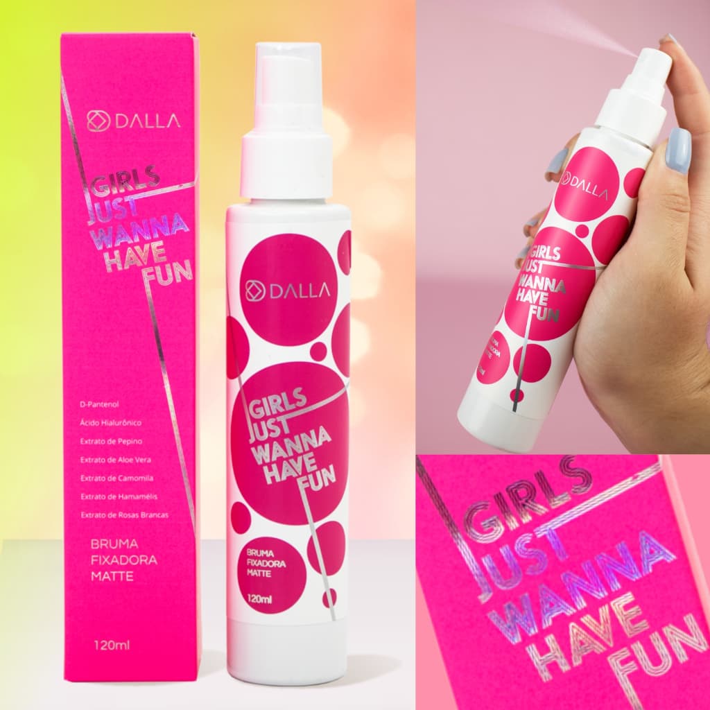 Bruma Fixadora Matte Girls Just Wanna Have Fun Dalla
