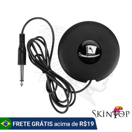 Pedal Tatuagem illusionist Anti Derapante Redondo