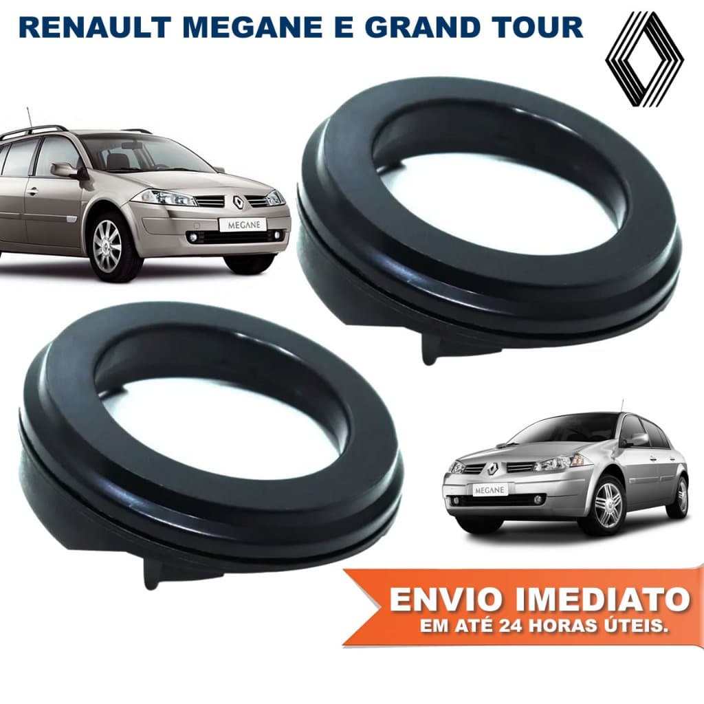 Par de Rolamento do Coxim Amortecedor Dianteiro Renault Megane e Grand Tour 2006 a 2012 Novo c/ Nfe