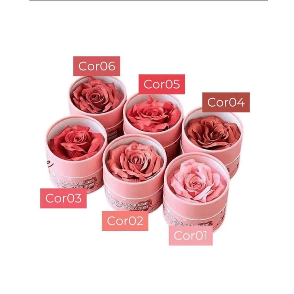 Blush Flor Com Pincel - Yoyo Maquiamor - Unidade