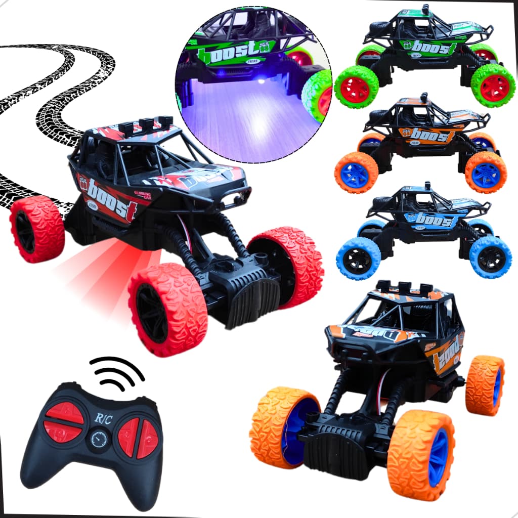 Brinquedo Carrinho Controle Remoto Pickup 4x4 Off Road Menino Carinho Off Road Carro Monster