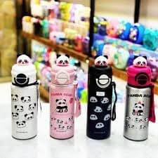 Garrafa Térmica Infantil Panda X Cup 500ml – Antivazamento, Colorida e Super Fofa!