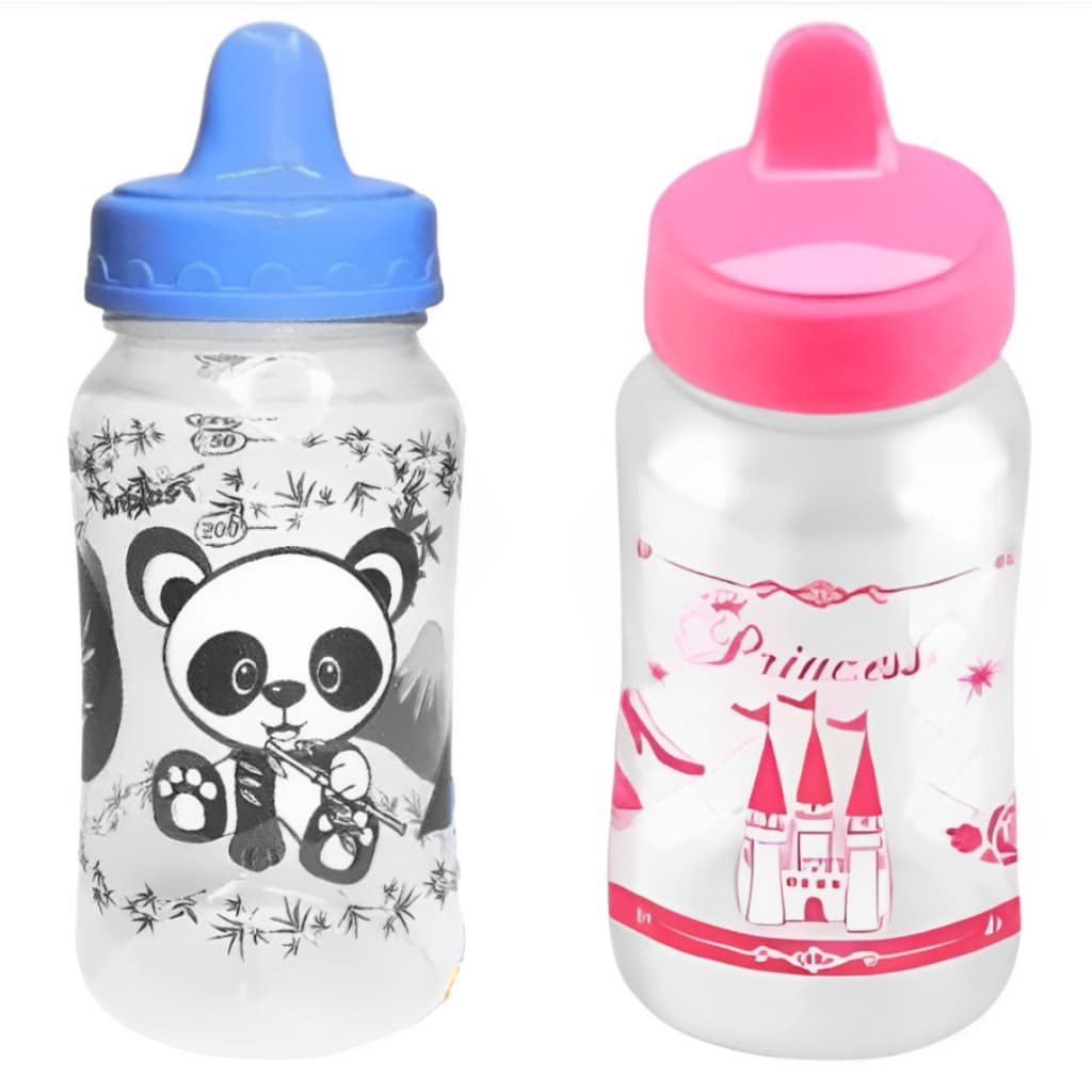 Copo de Transição Treinamento Bico Rígido 270mL Anplas Estampas Alheatórias +6 meses