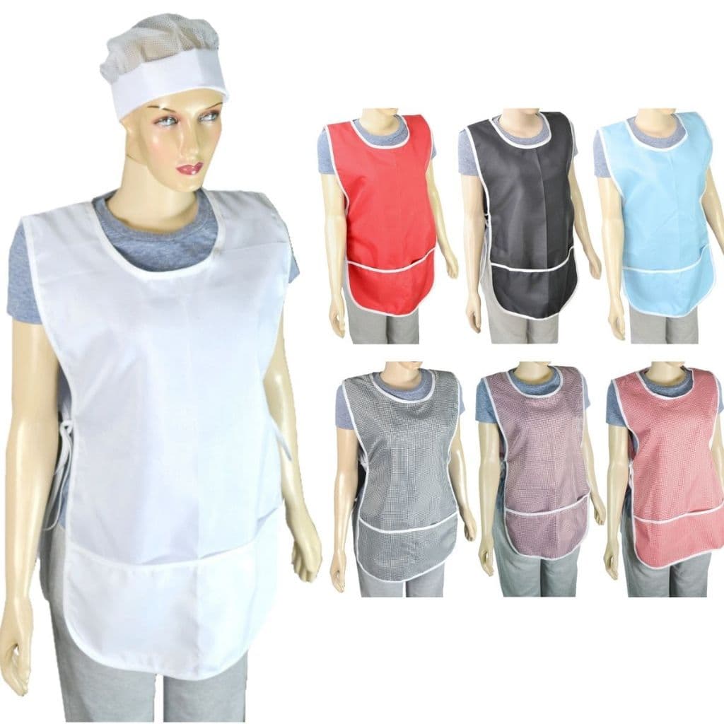 Bata Avental Jaleco em Tergal Tamanho Único Diversas Cores, Uniforme para Cozinha, Açougue, Padaria