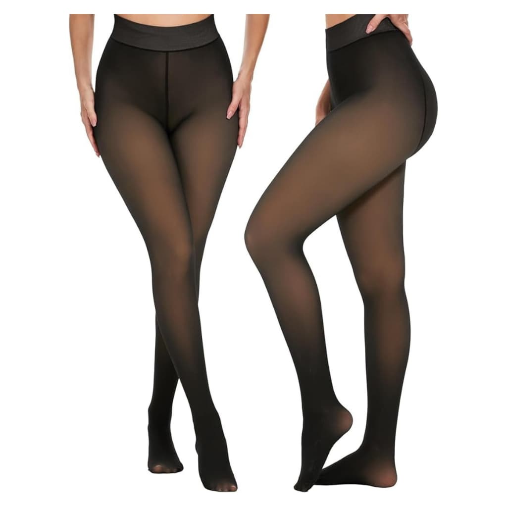 Meia Calça Térmica Forrada Translúcida Pelinho Peluciada Aveludada Blogueira dia a dia Elegante Fio 80 Forrada Frio