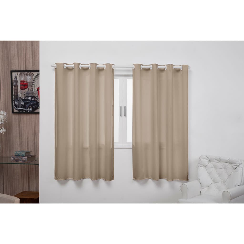 Cortina Tecido Oxford 2M 3M  Metros Sala Quarto Microfibra Branca Palha Janela Porta