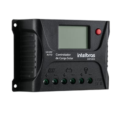 Controlador De Carga Solar 10a Pwm C/ Usb Ecp 1024 Intelbras