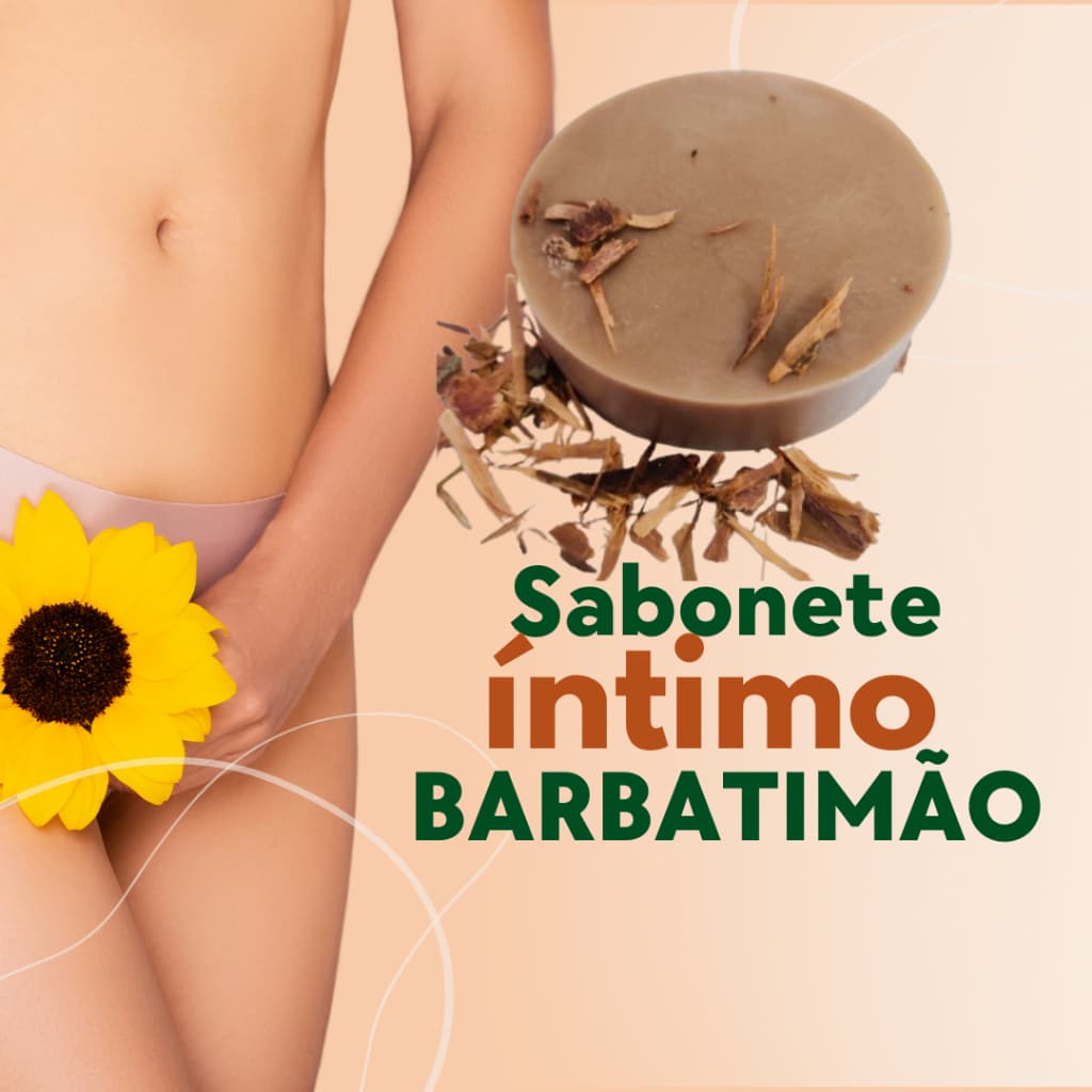 Sabonete Feminino Barbatimão e Melaleuca Orgânico