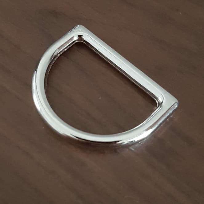 Kit 25 Meia Argola Metal 30mm Níquel ou Dourado fosco forte Sem Emenda não Enferruja