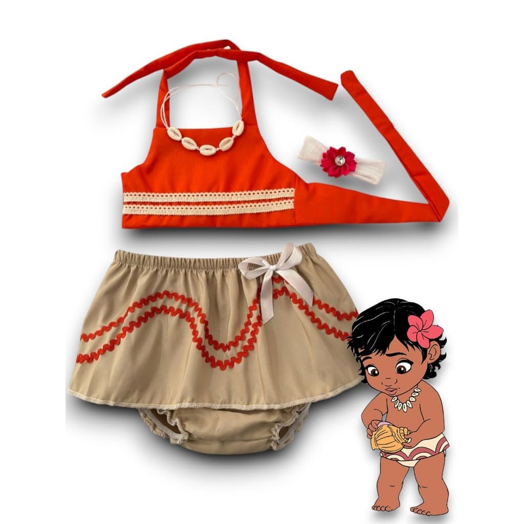 Fantasia  Moana Baby / fantasia para menina.