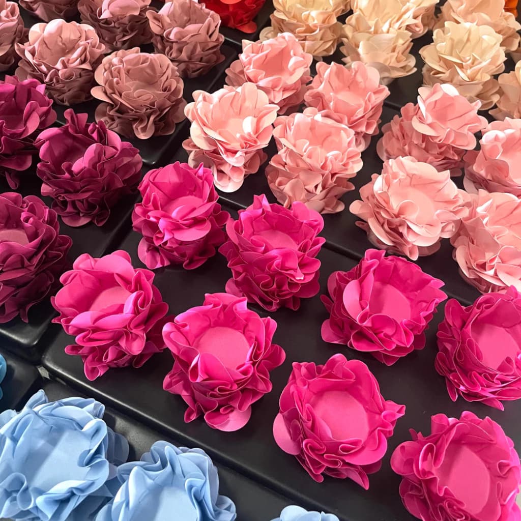 Forminhas para Doces Finos Style Formato Flor - Para Festa Casamento Aniversário Batizado