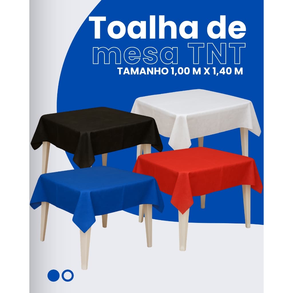 Toalha de Mesa1,00m x 1,40 m TNT 40g para Decoração de Festa de Aniversário Item para festa Infantil