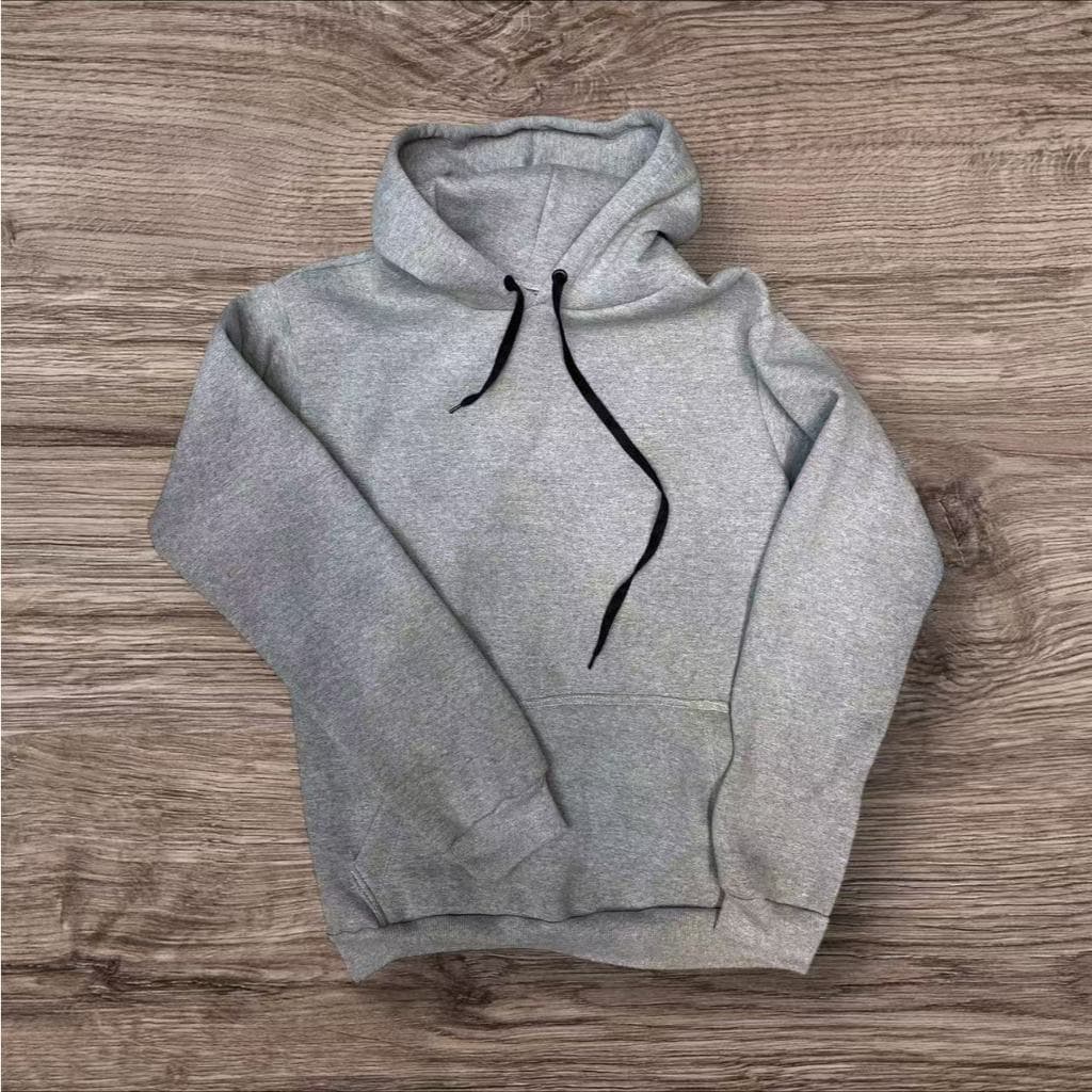 Moletom Canguru Unissex Blusa De Frio Com bolso e capuz Casaco Feminino Masculino Flanelado Algodão