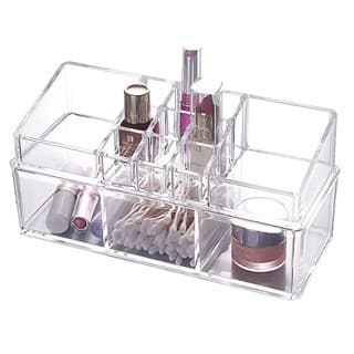 Organizador Acrílico Transparente para Maquiagem e Cosméticos Multiuso