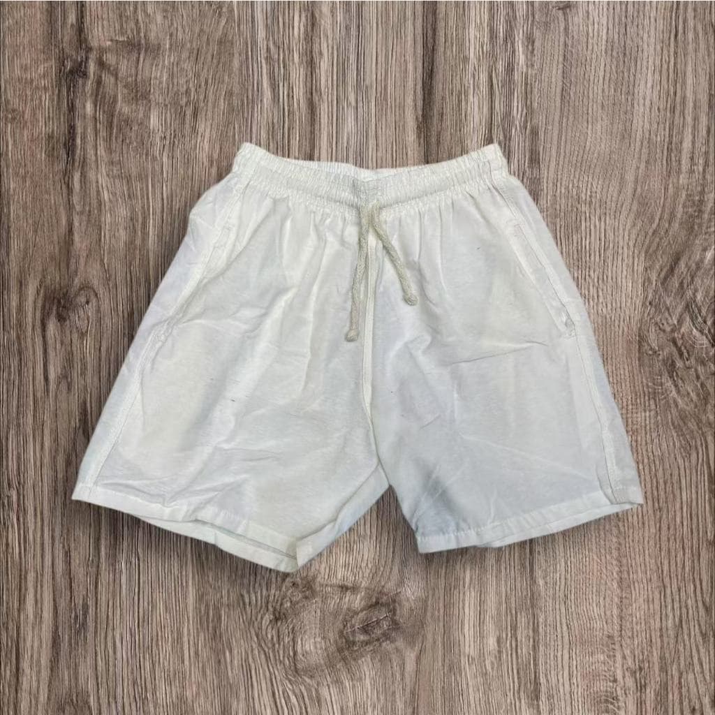 Short De Linho Masculino Básico Mauricinho Premium Lavado De Alta Qualidade Short Linho