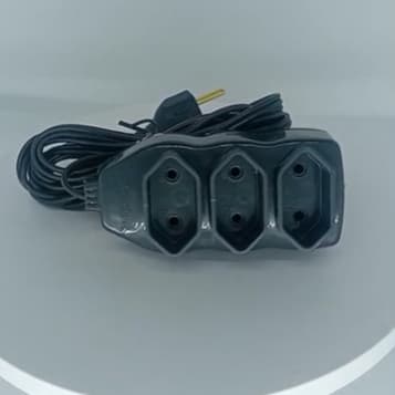 Extensão Elétrica Multiuso  1.5, 2, 3, 5 e 10 Metros - Extensão de Energia Bivolt 3 Tomadas Tripolar