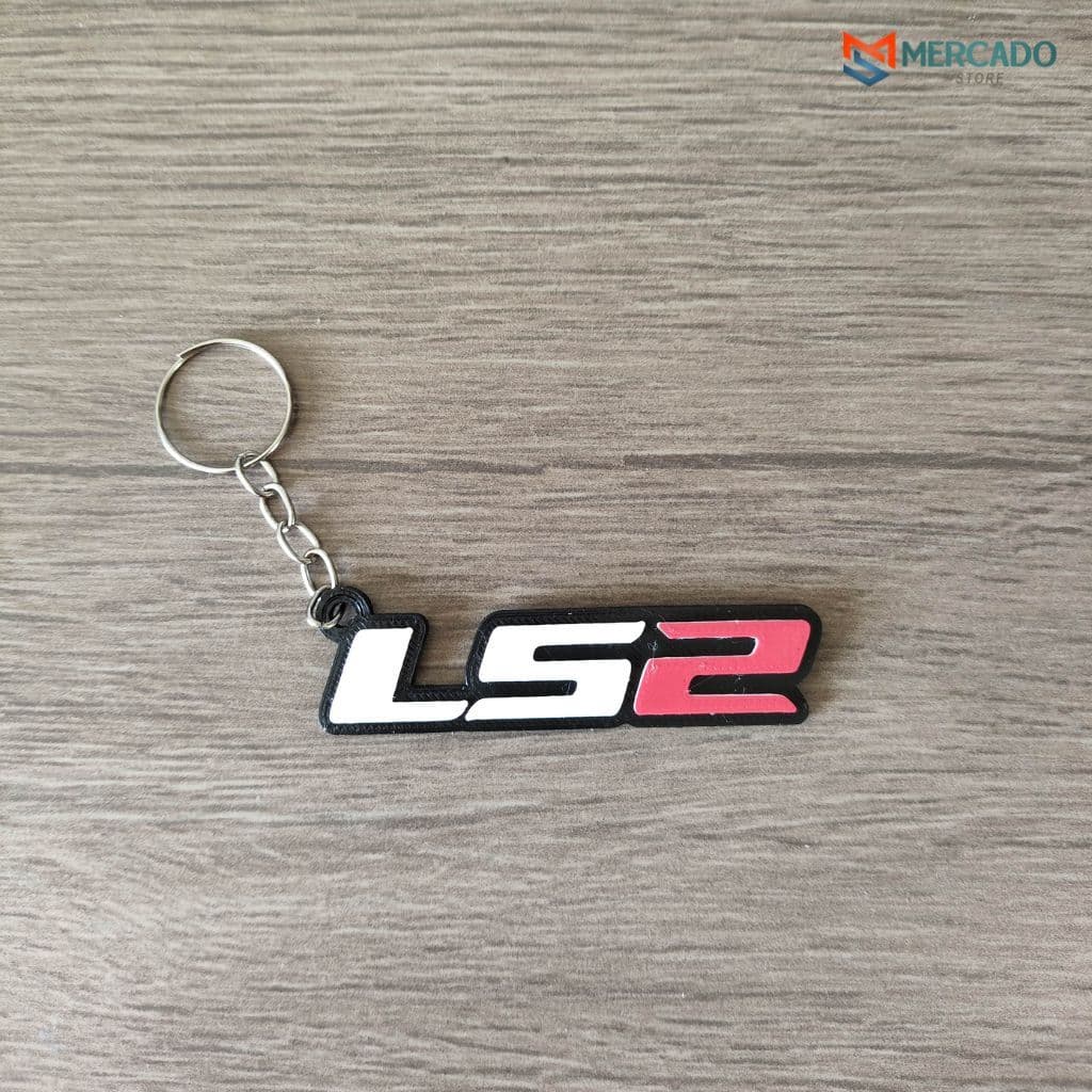 Chaveiro Logo LS2 Acessório Ideal Para Motociclistas