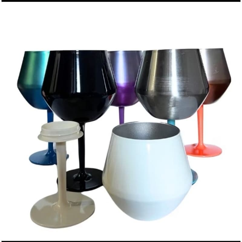 Copo Taça Térmica 2 em 1 St@nl&y,Inox, Mantém Gelado por Horas
