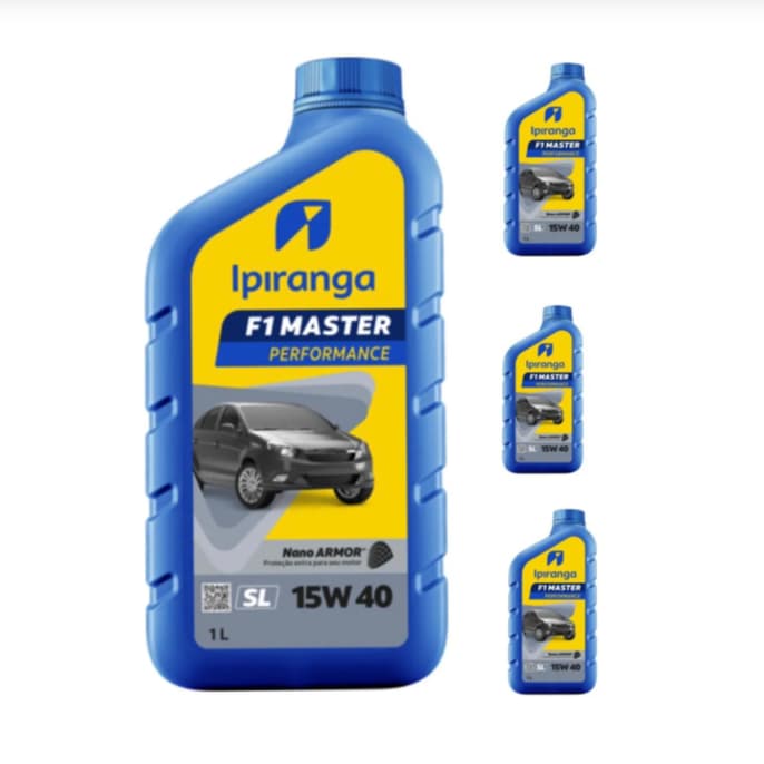 Óleo Lubrificante Ipiranga F1 Master Performance 15W40 SL 1L