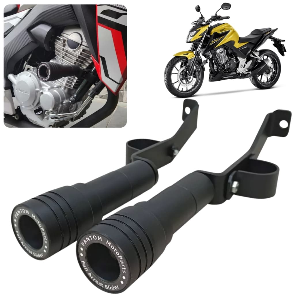 Slider Protetor De Carenagem Cb 300f Twister Honda Cb-300 2023 Em Diante