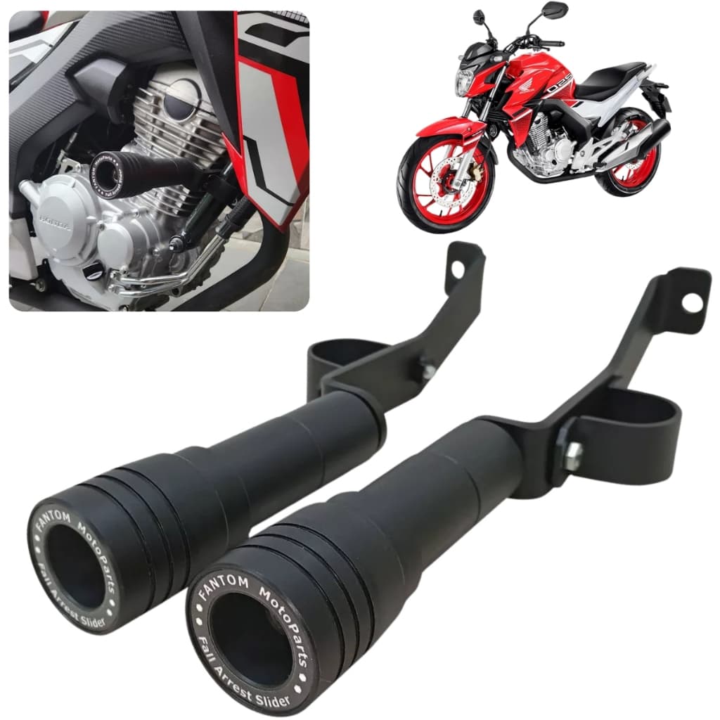 Slider Protetor Carenagem Cb 250 Twister Para Honda Cb-250 2016 A 2022