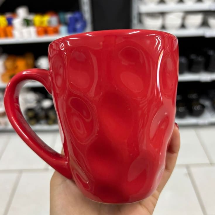 Caneca Xícara Orgânica Em Cerâmica Decoração Buffet Mesa Posta