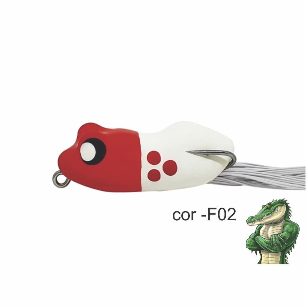 Isca Matadeira Monster Z70 7cm 13g Frog Sapinho de Borracha Para Traíra Tucunaré - PROMOÇÃO