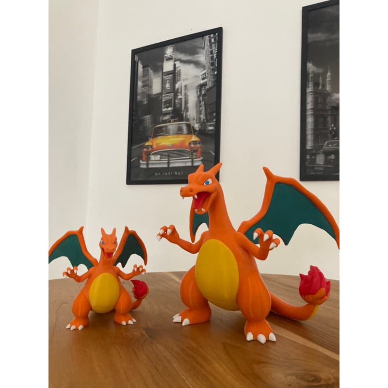 Charizard pokemon Figura De Ação {PRODUTO DE PLÁSTICO PLA}