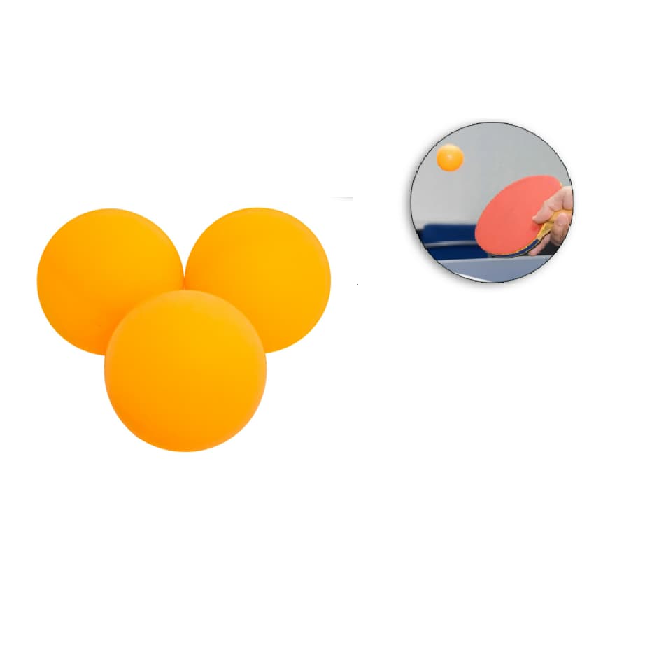 6 bolinhas ping pong Jogo Esporte Bola Mesa Raquete Diversão Criança