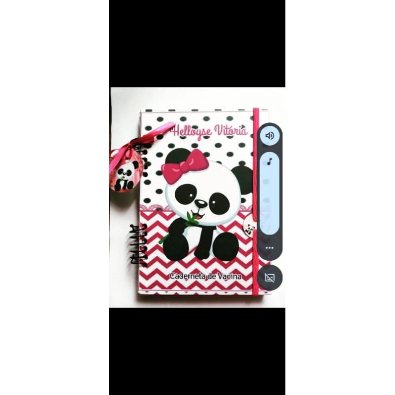 Caderno Personalizado de Vacina